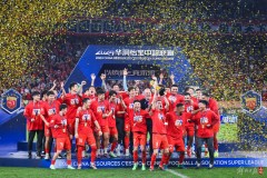 中超积分榜风云：申花与泰山战平，海港大胜国安国安连败